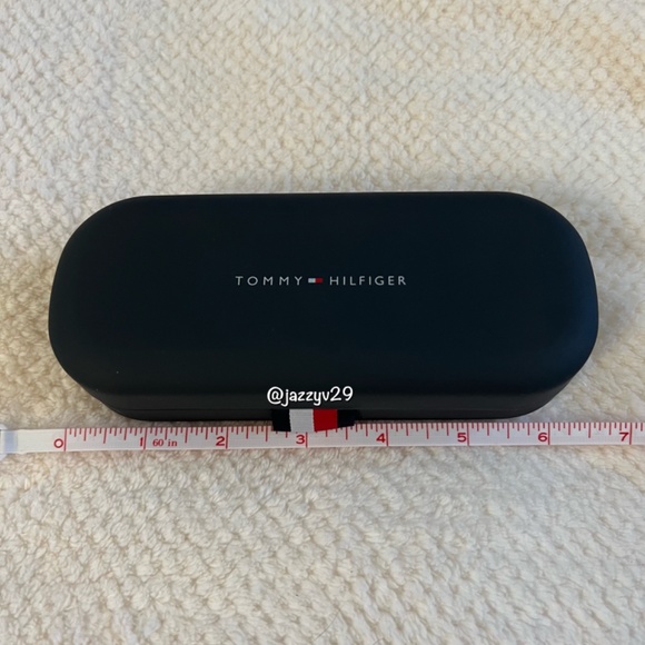 ?Tommy Hilfiger Navy Blue Sunglasses/Eyeglasses Case❤️ main image 4
